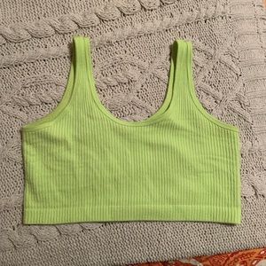 UO Seamless Ribbed Bra Top